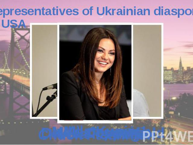 Representatives of Ukrainian diaspora in USA