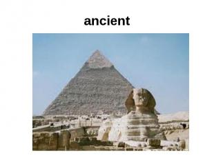 ancient