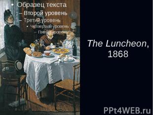 The Luncheon, 1868