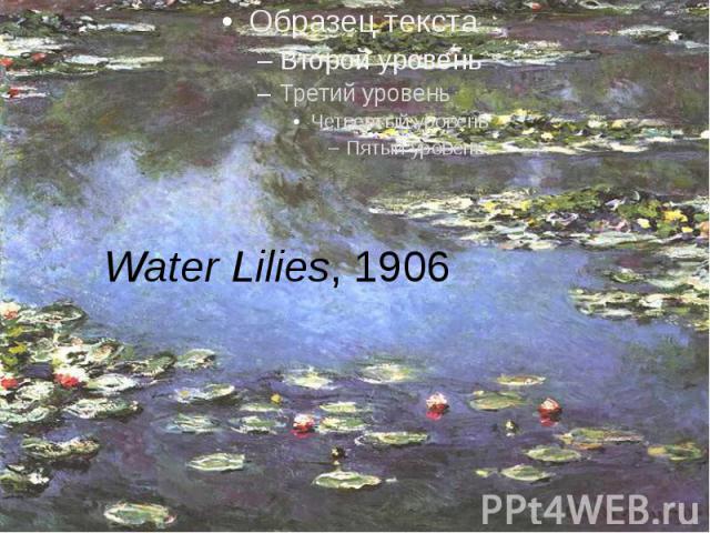 Water Lilies, 1906