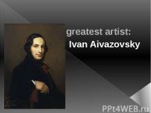 One of the greatest artist: