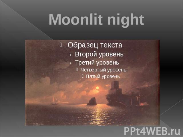 Moonlit night