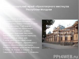 Національний музей образотворчого мистецтва Республіки Молдови