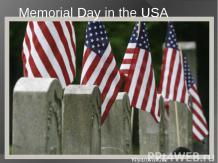 Memorial Day in the USA