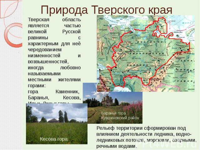 Природа Тверского края