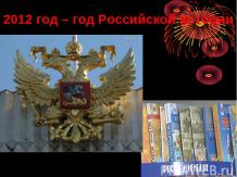 2012 год – год Российской истории