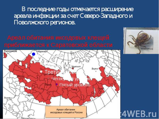 Ареал обитания иксодовых клещей приближается к Саратовской области