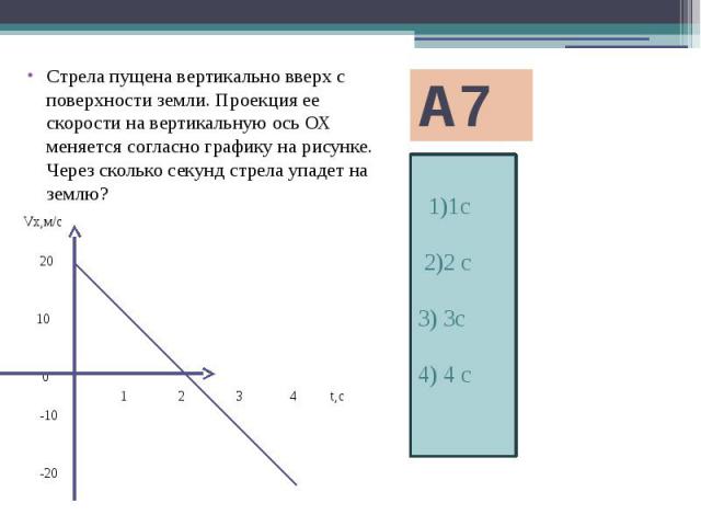 А7 1)1c 2)2 c 3) 3c 4) 4 c