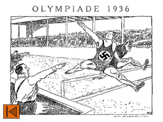 Карикатуры на берлинскую олимпиаду