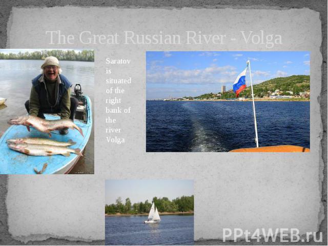 The Great Russian River - Volga