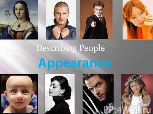 Appearance Describing People