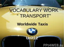 Worldwide Taxis