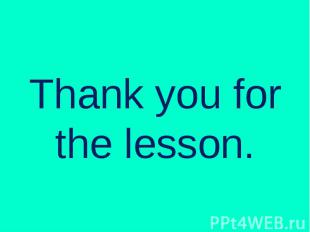 Thank you for the lesson.