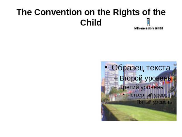 The Convention on the Rights of the Child