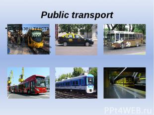 Public transport