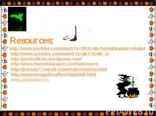 Resources: http://www.youtube.com/watch?v=XRJLrMcFwpk&amp;feature=related http:/