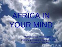 AFRICA IN YOUR MIND