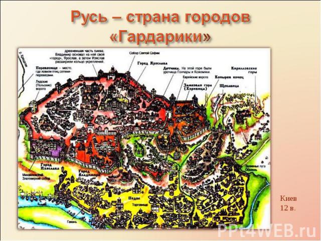 Русь – страна городов «Гардарики»