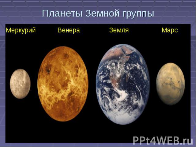 Планеты Земной группы