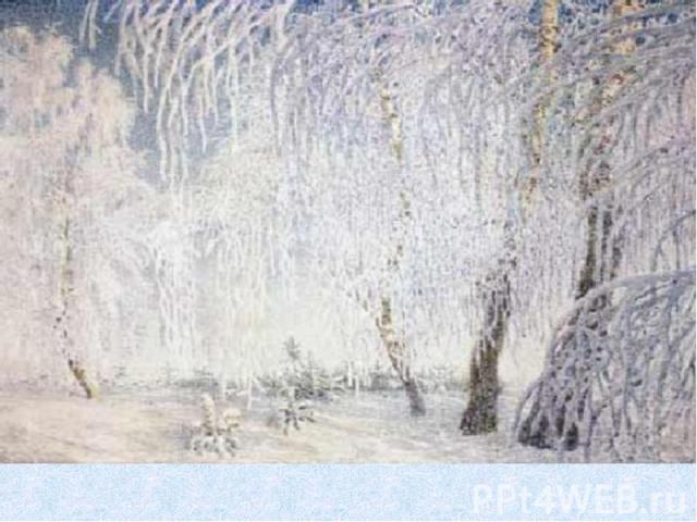 белыми арками белого снега тёмно-зелёные ветви лиловых шишек.красногрудых клёстовчистые сугробы.