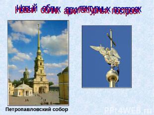 Новый облик архитектурных построек Петропавловский собор