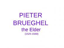 Pieter Brueghel the Elder (1525-1569)